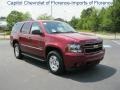 2010 Red Jewel Tintcoat Chevrolet Tahoe LS  photo #1