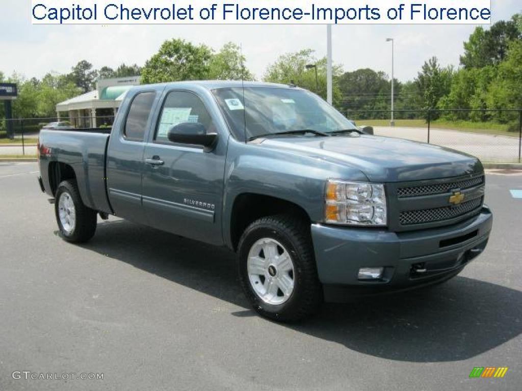 Blue Granite Metallic Chevrolet Silverado 1500