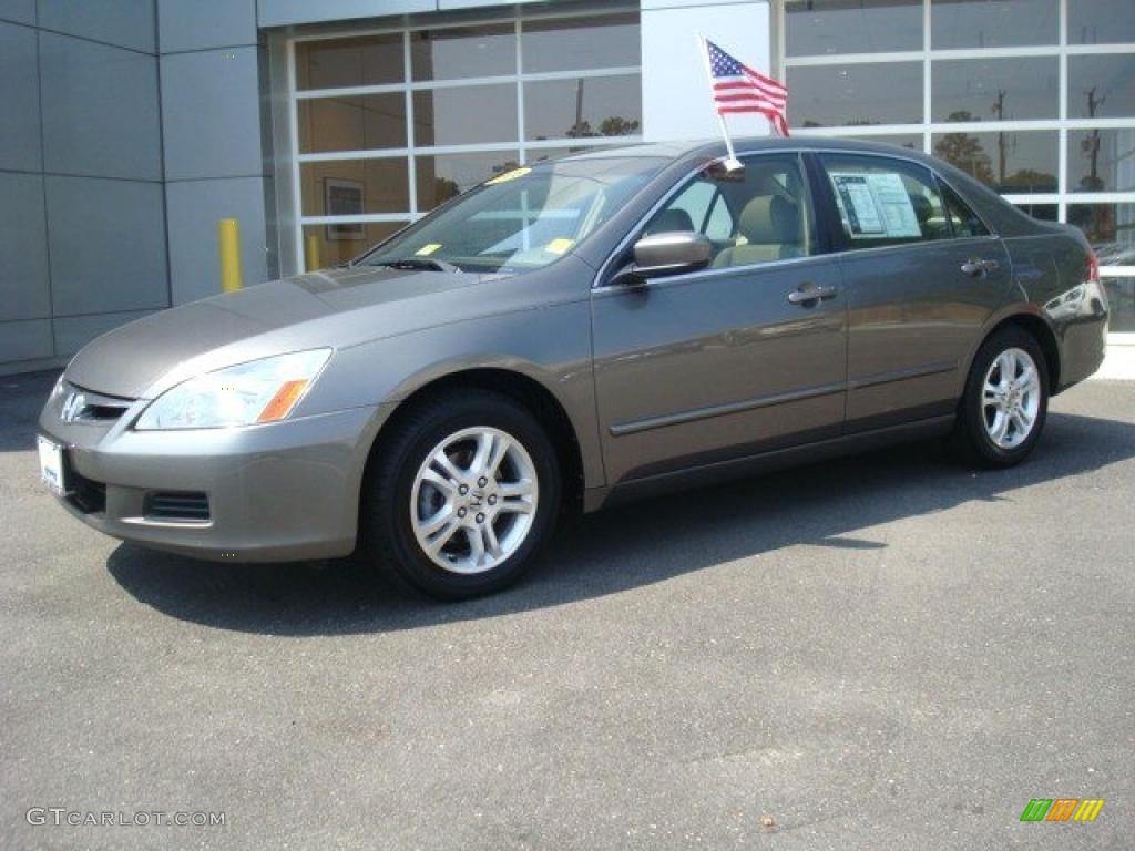 2006 Accord EX-L Sedan - Carbon Bronze Pearl / Ivory photo #2