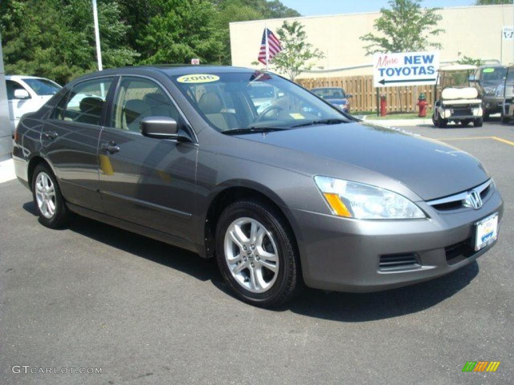 2006 Accord EX-L Sedan - Carbon Bronze Pearl / Ivory photo #8
