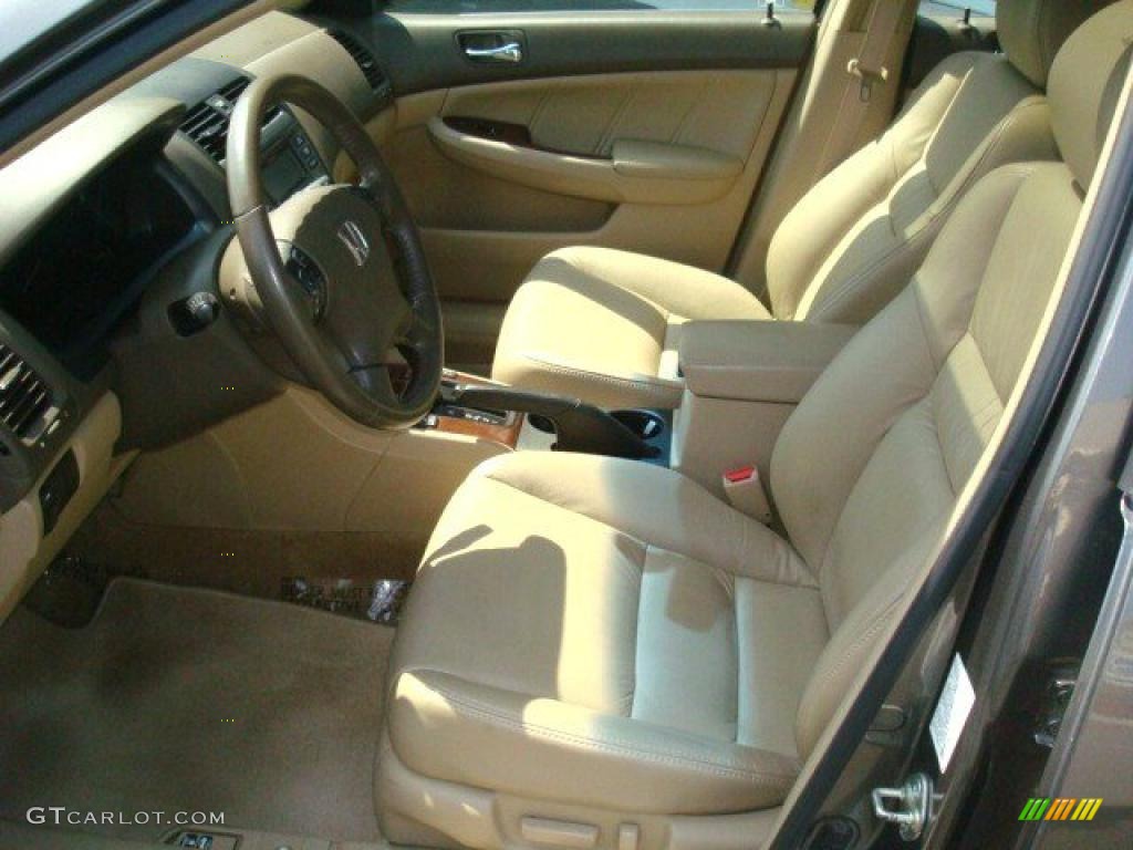 2006 Accord EX-L Sedan - Carbon Bronze Pearl / Ivory photo #11