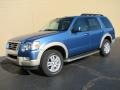 2009 Sport Blue Metallic Ford Explorer Eddie Bauer 4x4  photo #2