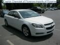 2009 Summit White Chevrolet Malibu LS Sedan  photo #1