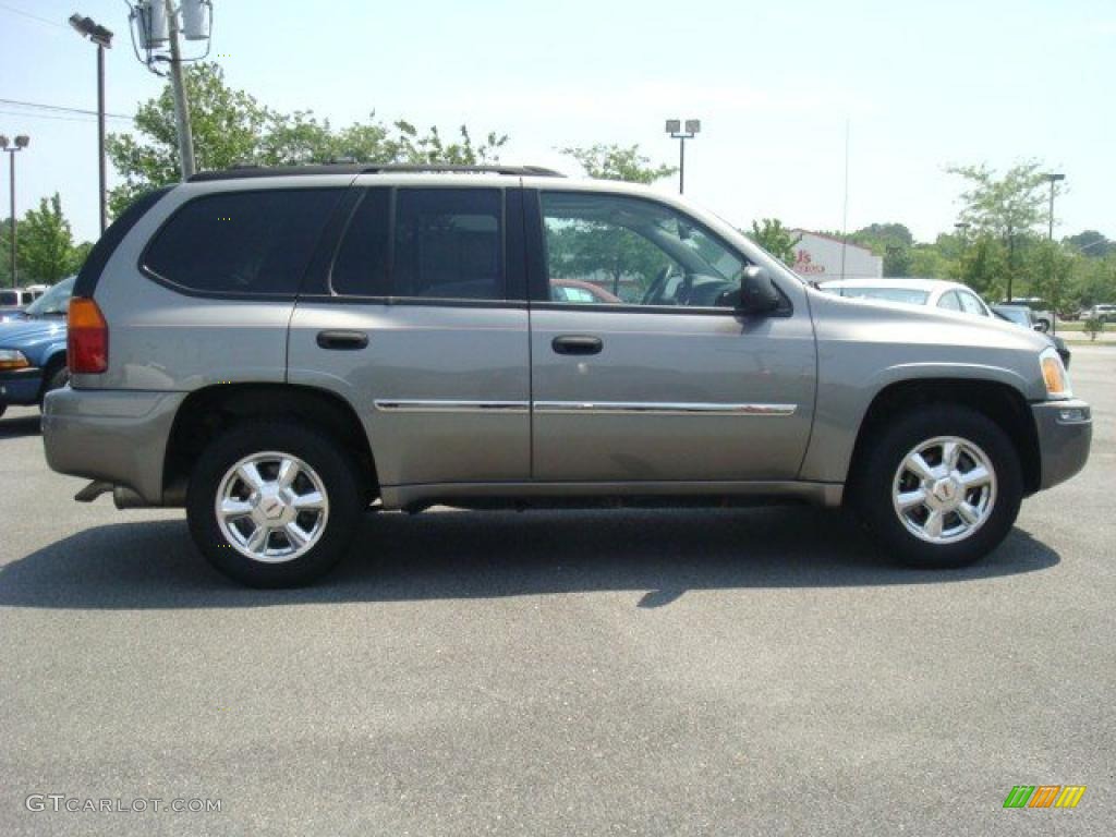 2007 Envoy SLE - Sand Beige Metallic / Ebony photo #6