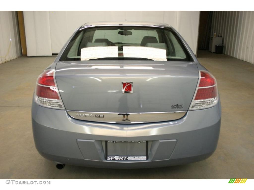 2007 Aura XE - Ocean Mist Metallic / Gray photo #6