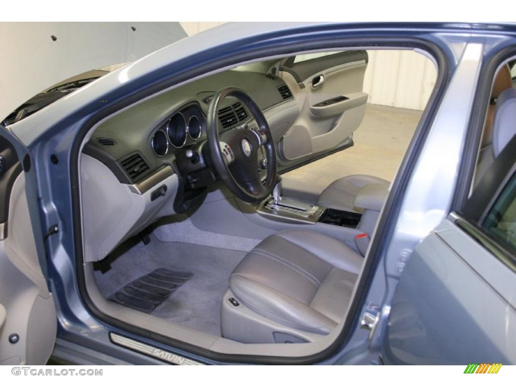 2007 Aura XE - Ocean Mist Metallic / Gray photo #14