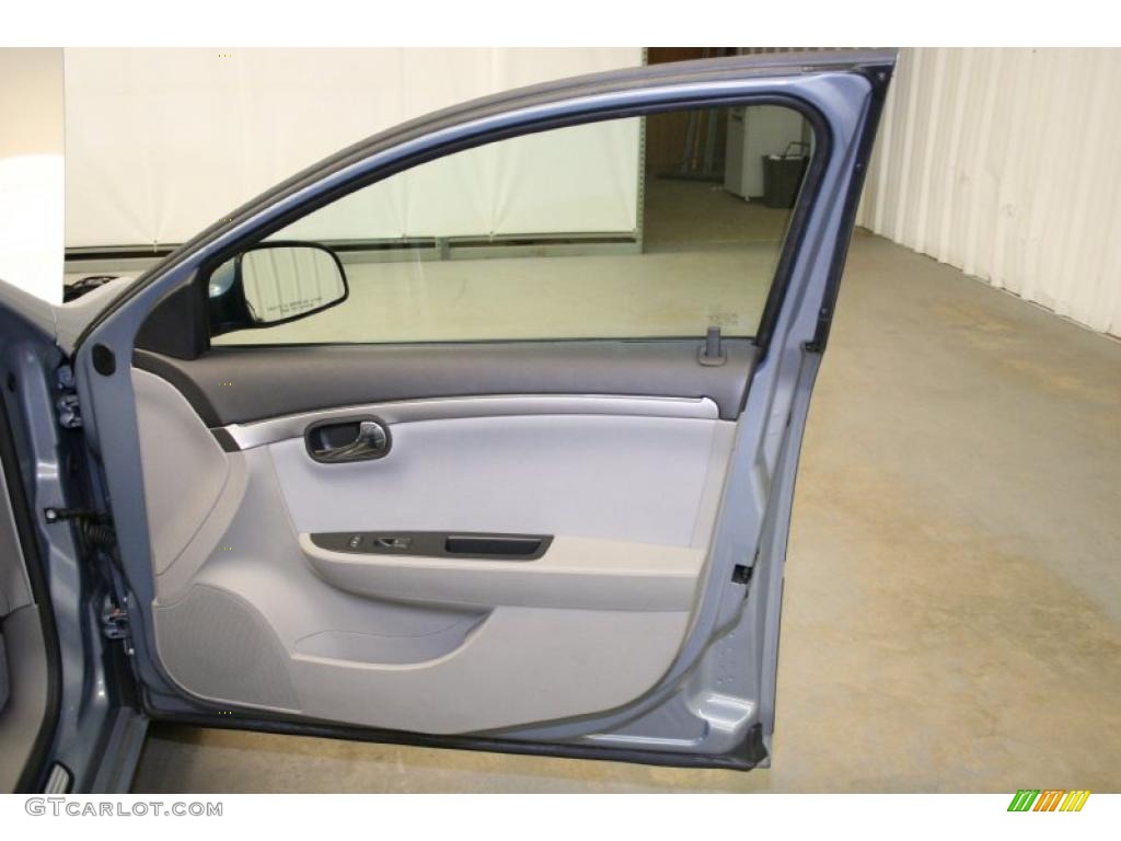 2007 Aura XE - Ocean Mist Metallic / Gray photo #20