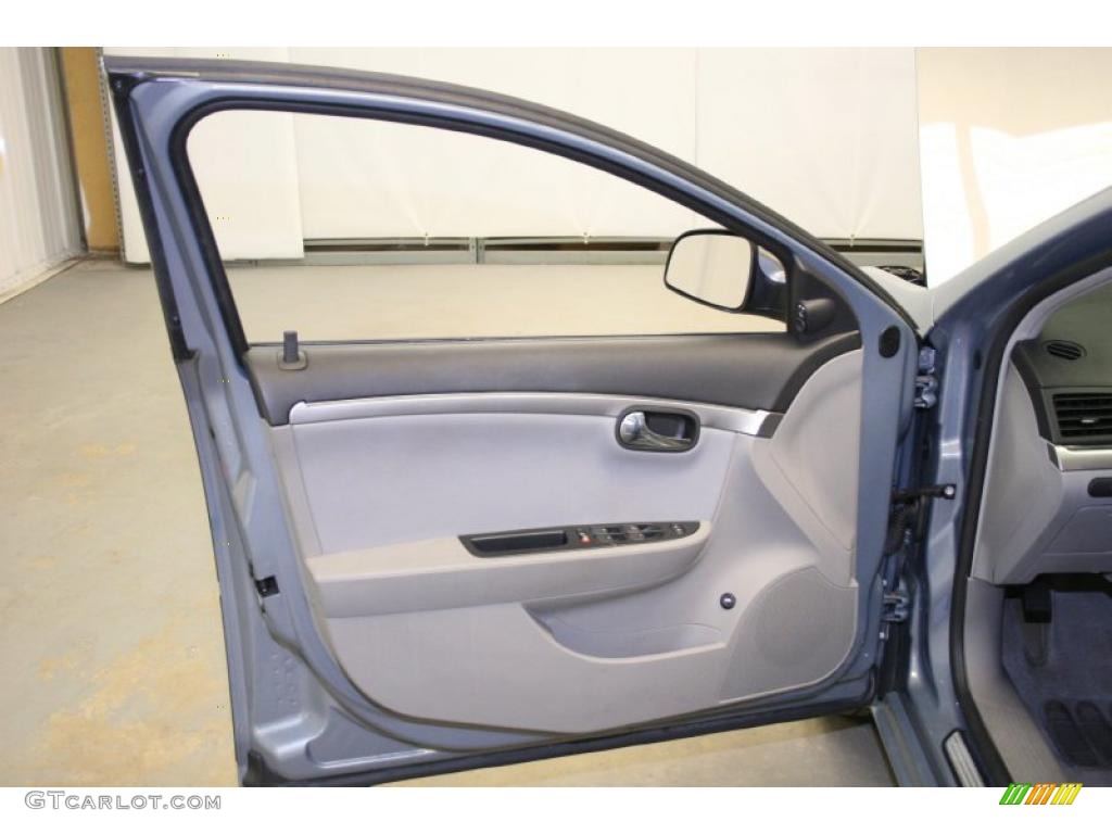 2007 Aura XE - Ocean Mist Metallic / Gray photo #26