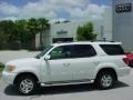 2002 Natural White Toyota Sequoia Limited  photo #2