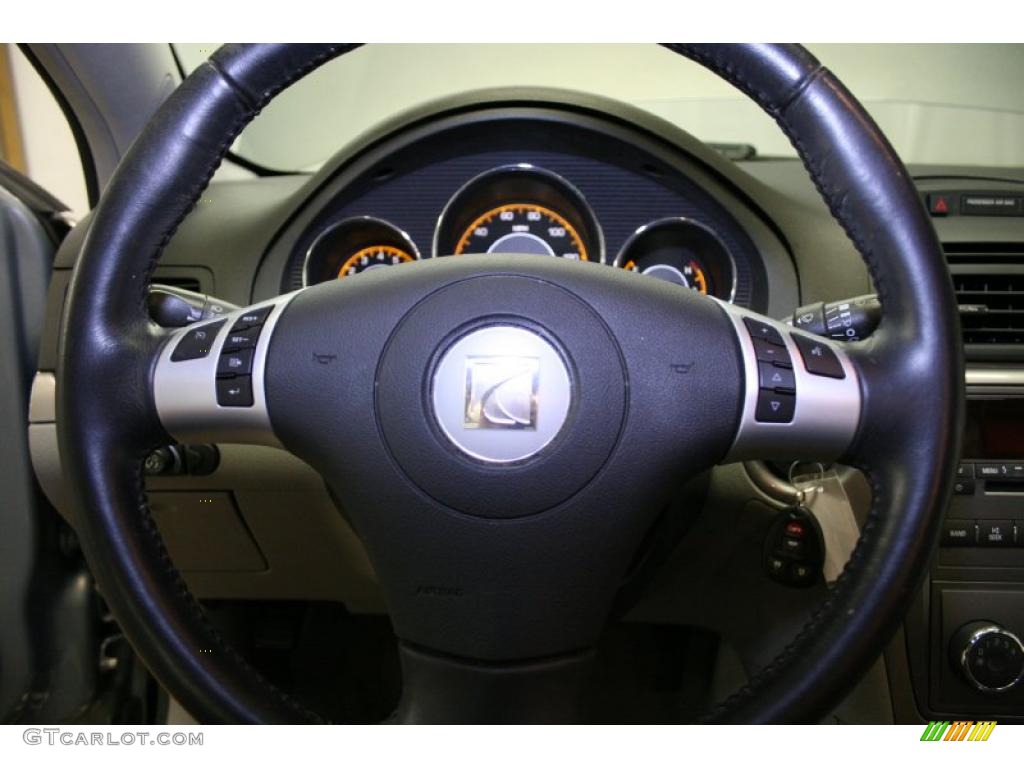 2007 Aura XE - Ocean Mist Metallic / Gray photo #37