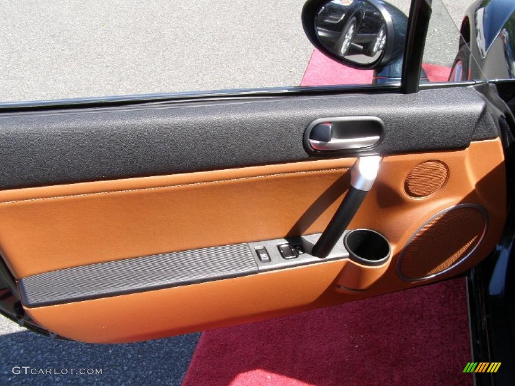 2006 MX-5 Miata Grand Touring Roadster - Nordic Green / Tan photo #11