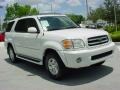 2002 Natural White Toyota Sequoia Limited  photo #8