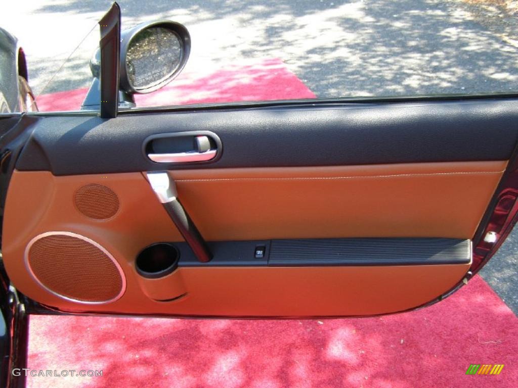 2006 MX-5 Miata Grand Touring Roadster - Nordic Green / Tan photo #19
