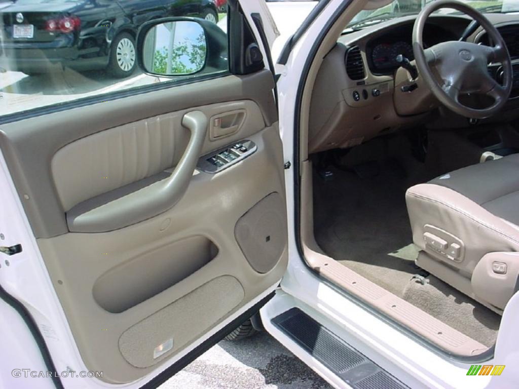 2002 Sequoia Limited - Natural White / Oak photo #10