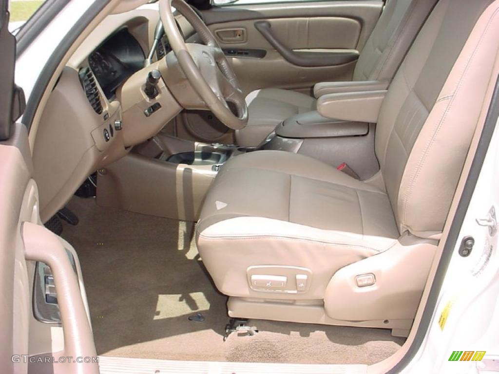 2002 Sequoia Limited - Natural White / Oak photo #12