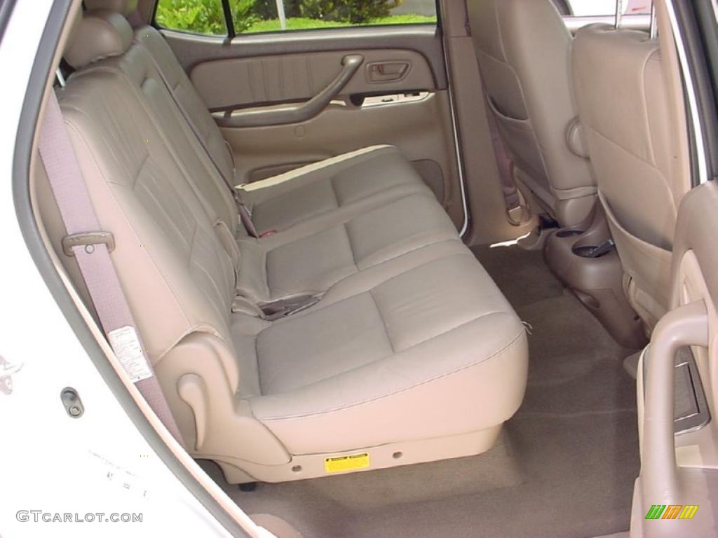 2002 Sequoia Limited - Natural White / Oak photo #15