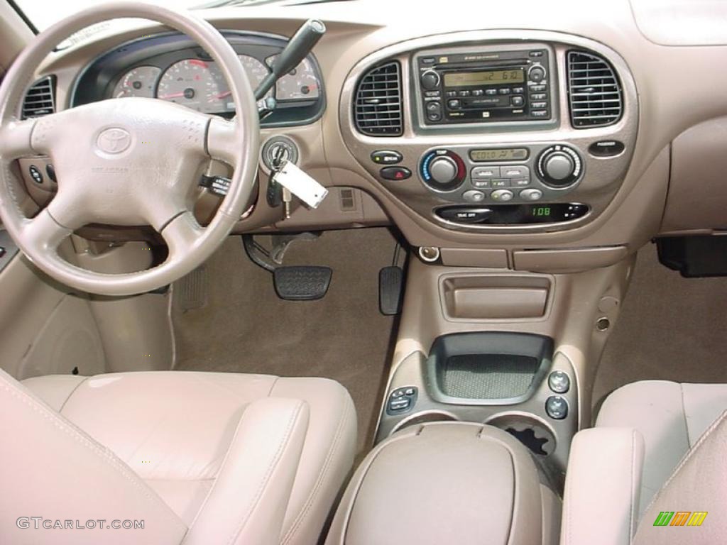2002 Sequoia Limited - Natural White / Oak photo #21