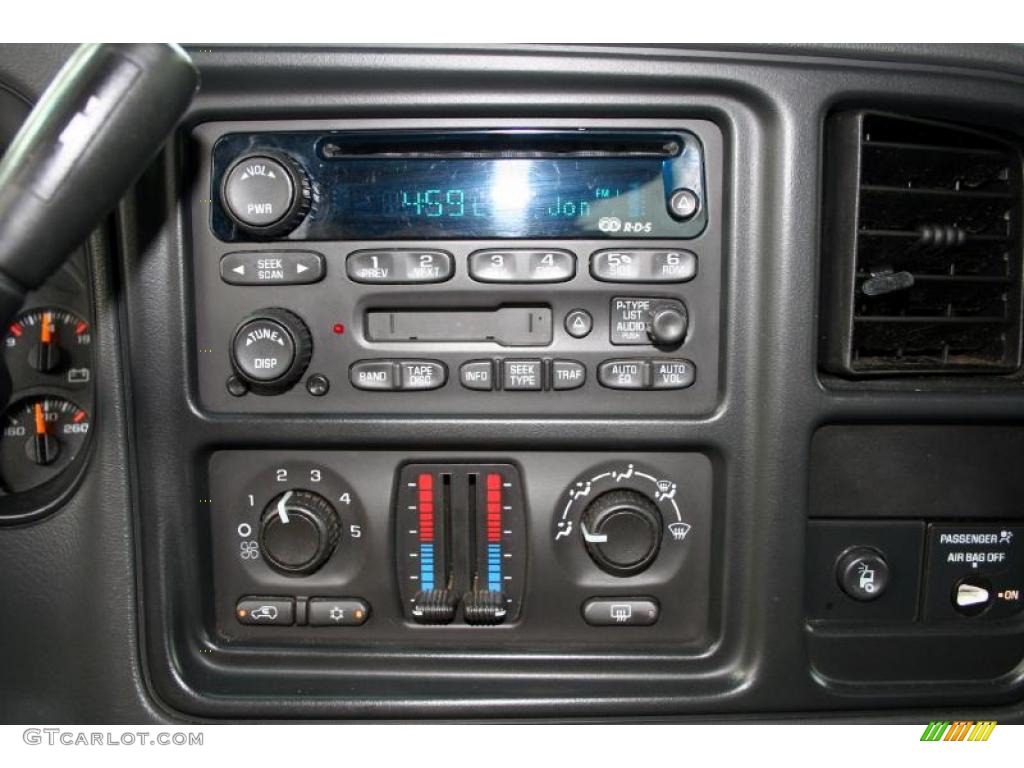 2003 Silverado 2500HD LS Extended Cab 4x4 - Dark Carmine Red Metallic / Medium Gray photo #78