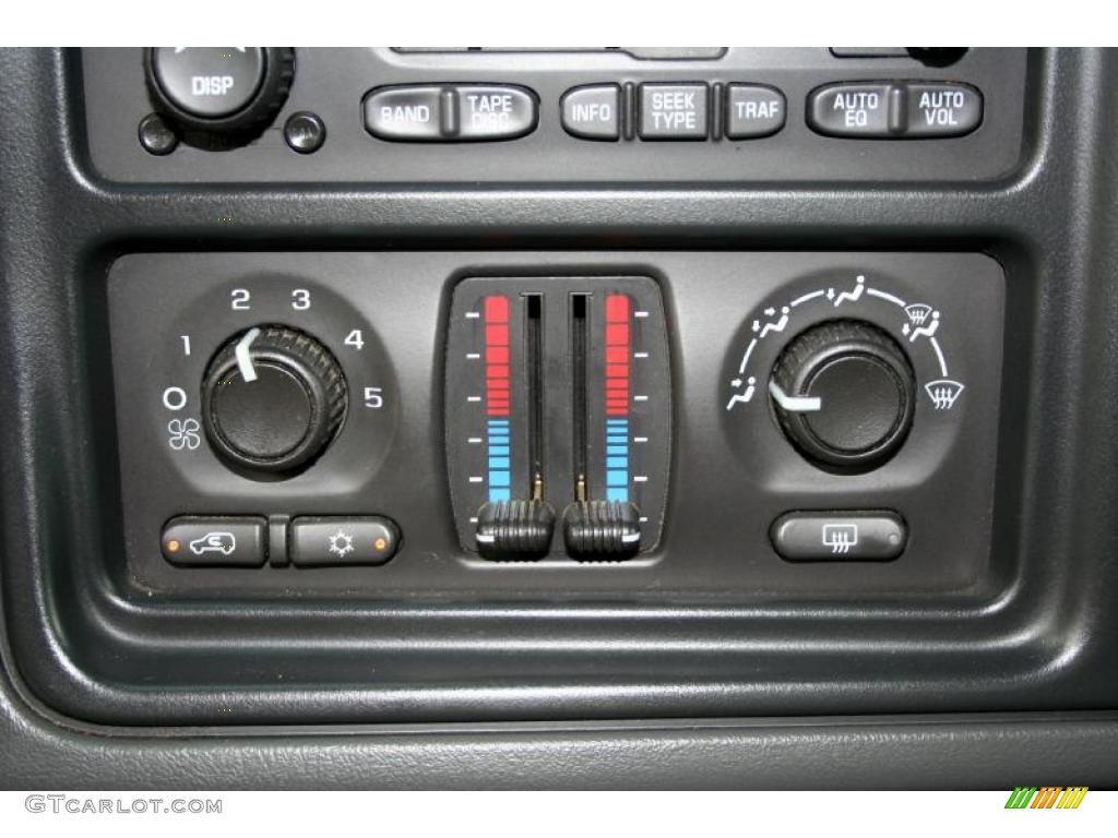 2003 Silverado 2500HD LS Extended Cab 4x4 - Dark Carmine Red Metallic / Medium Gray photo #80