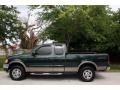 2001 Dark Highland Green Metallic Ford F150 Lariat SuperCab 4x4  photo #4