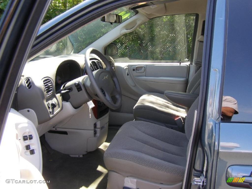 2007 Town & Country LX - Magnesium Pearl / Medium Slate Gray photo #12