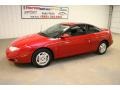 2001 Bright Red Saturn S Series SC2 Coupe  photo #4
