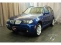 Montego Blue Metallic 2009 BMW X3 xDrive30i