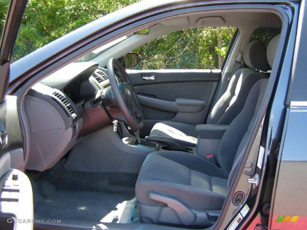 2007 Accord SE V6 Sedan - Graphite Pearl / Gray photo #12