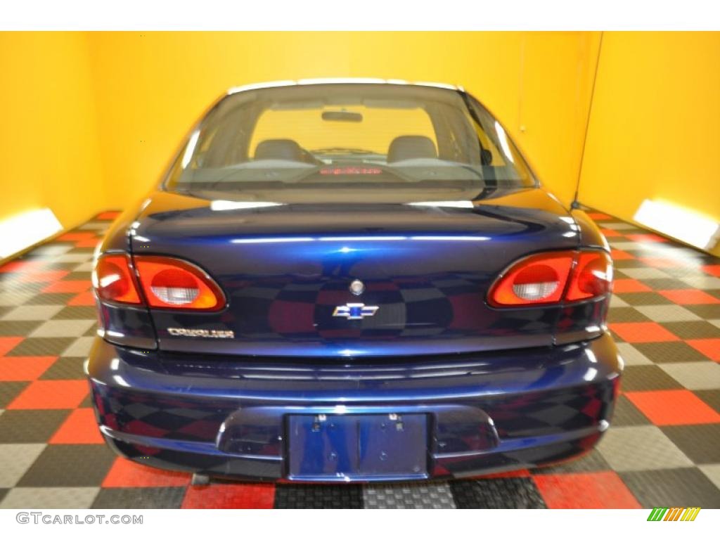 2000 Cavalier Sedan - Indigo Blue Metallic / Graphite photo #5