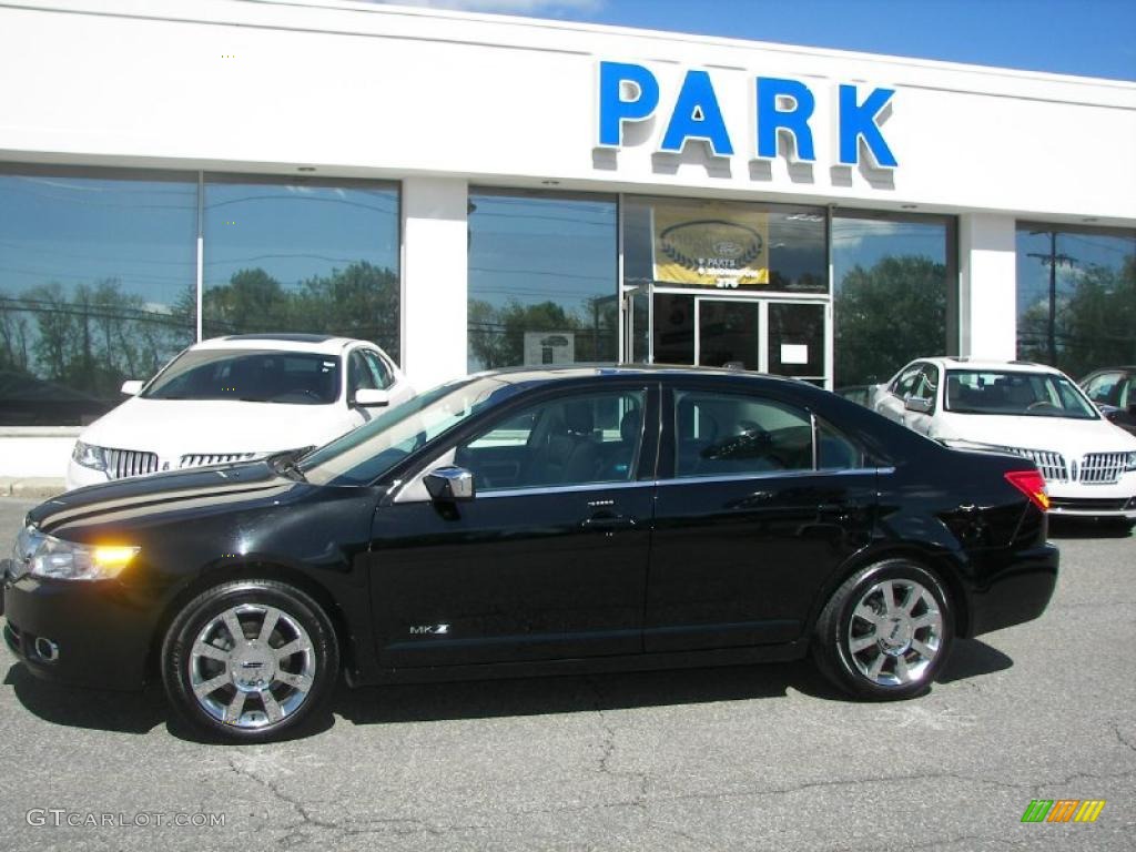 2008 MKZ AWD Sedan - Black / Dark Charcoal photo #24