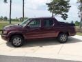 2008 Dark Cherry Pearl Honda Ridgeline RTX  photo #10