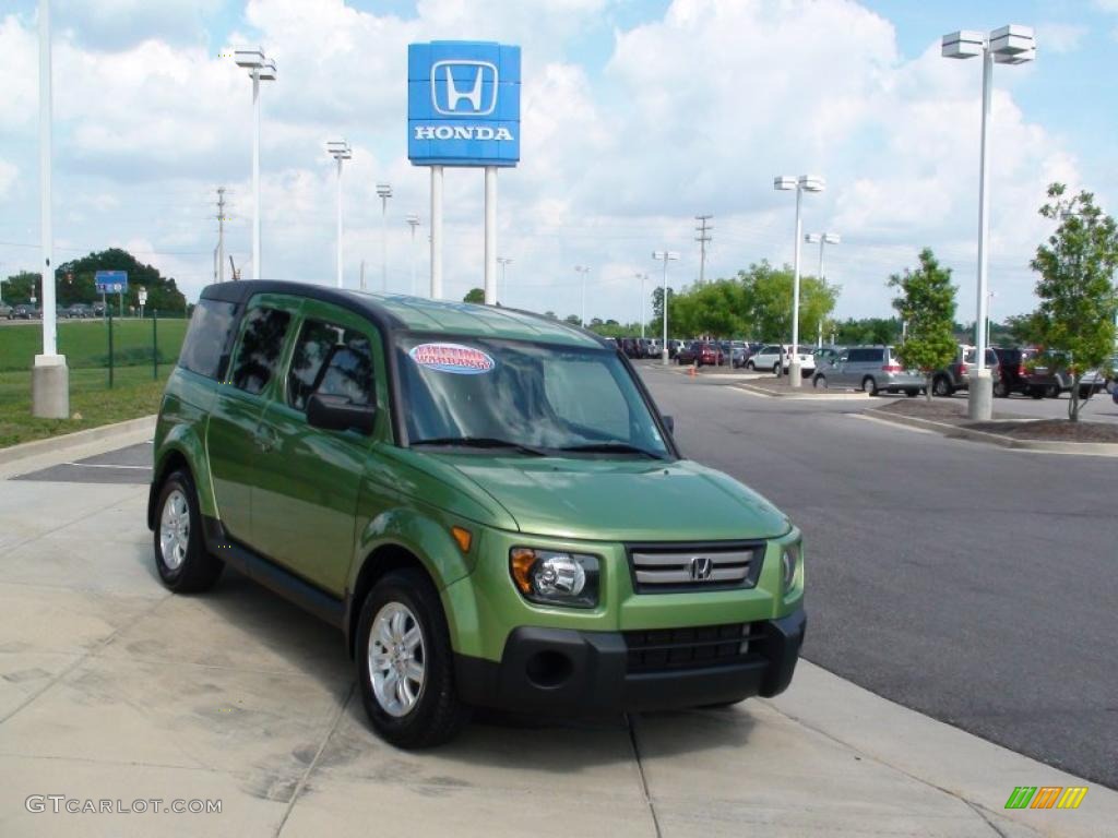 2008 Element EX - Kiwi Green Metallic / Gray/Black photo #2