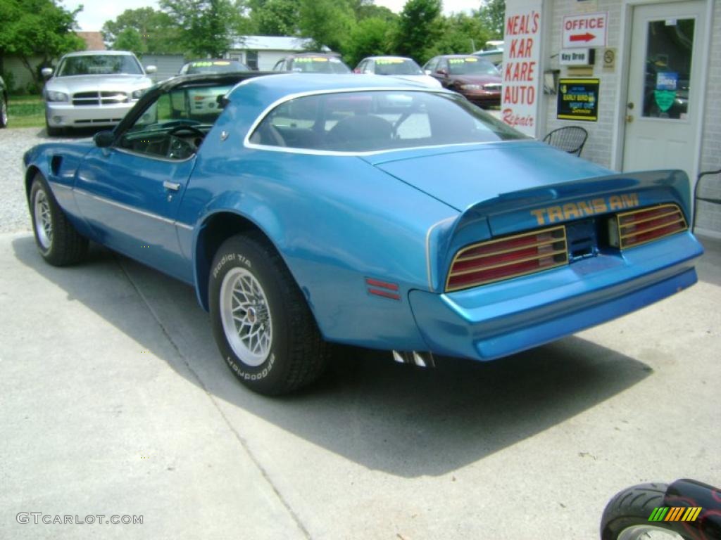 Glacier Blue Metallic 1978 Pontiac Firebird Trans Am Coupe Exterior Photo #30135472