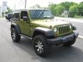 2007 Rescue Green Metallic Jeep Wrangler X 4x4  photo #2