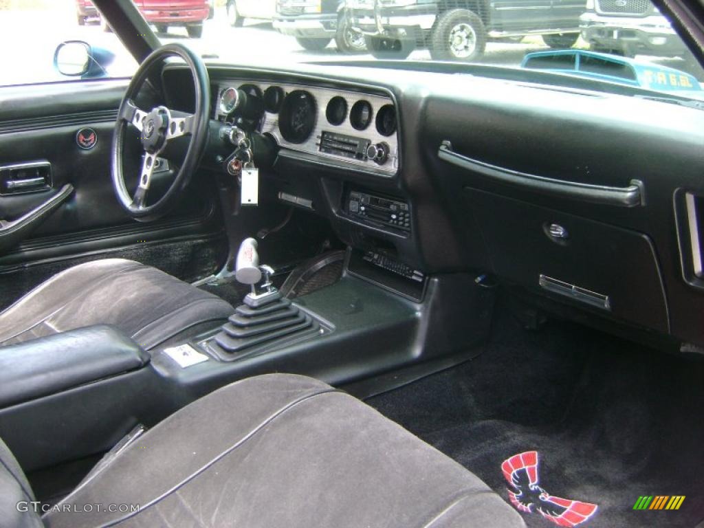 Black Interior 1978 Pontiac Firebird Trans Am Coupe Photo #30136000