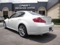 2008 Ivory Pearl White Infiniti G 35 S Sport Sedan  photo #5