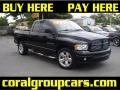 2003 Black Dodge Ram 1500 SLT Quad Cab  photo #1