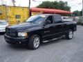 2003 Black Dodge Ram 1500 SLT Quad Cab  photo #3