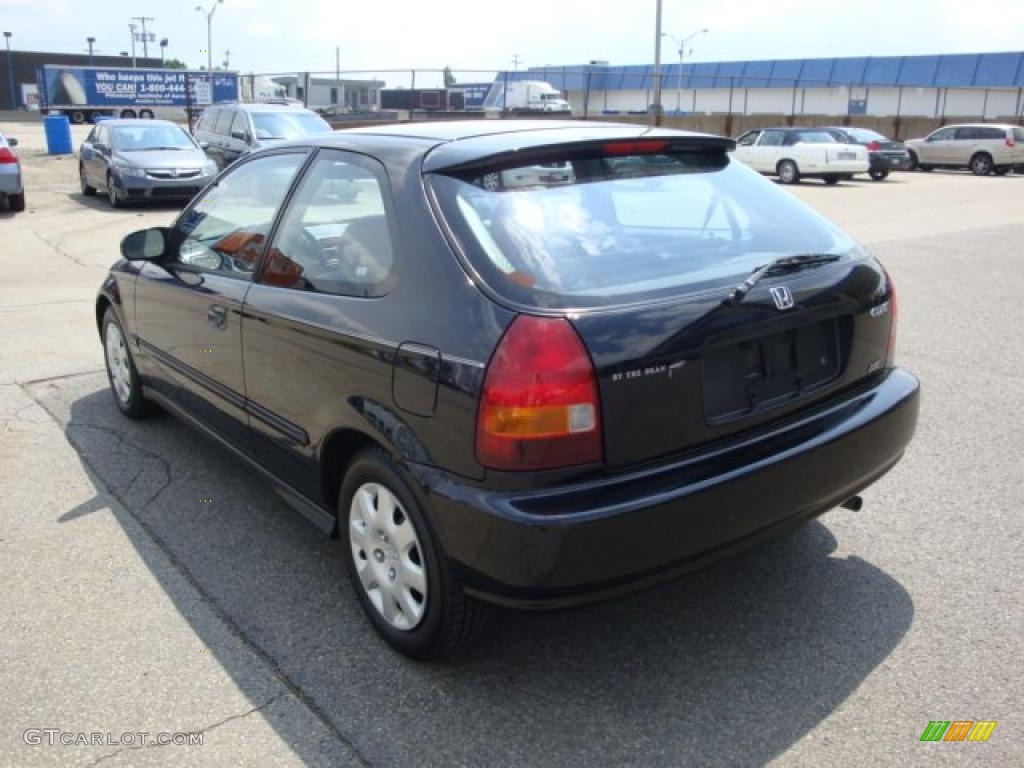 1998 Honda Civic Hatchback Black