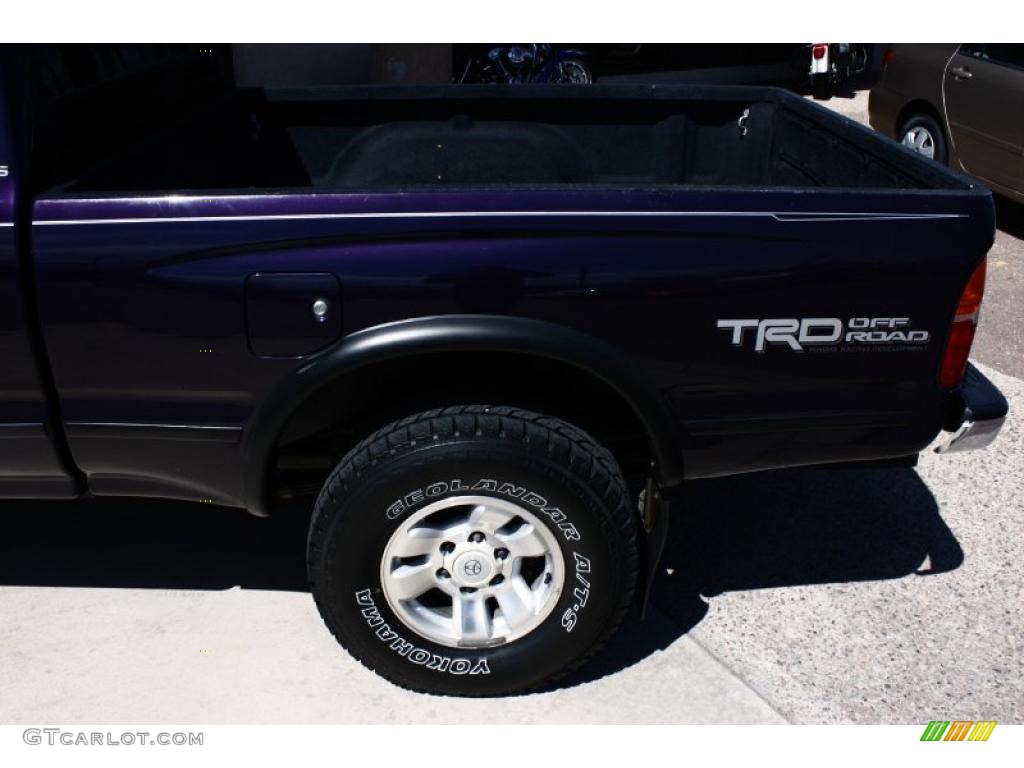 1998 Tacoma V6 TRD Extended Cab 4x4 - Mystic Purple Mica / Gray photo #21
