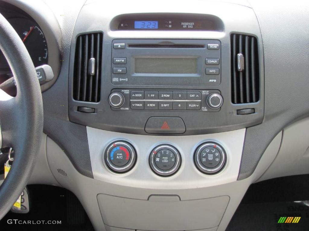 2009 Elantra GLS Sedan - Carbon Gray / Gray photo #4