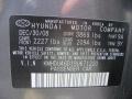 2009 Carbon Gray Hyundai Elantra GLS Sedan  photo #21