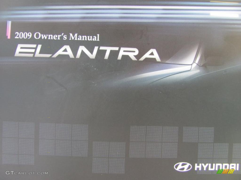 2009 Elantra GLS Sedan - Carbon Gray / Gray photo #22