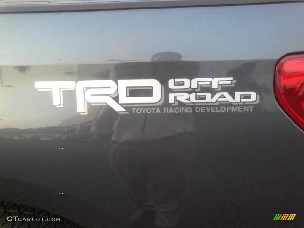 2010 Tundra TRD Double Cab 4x4 - Slate Gray Metallic / Black photo #21