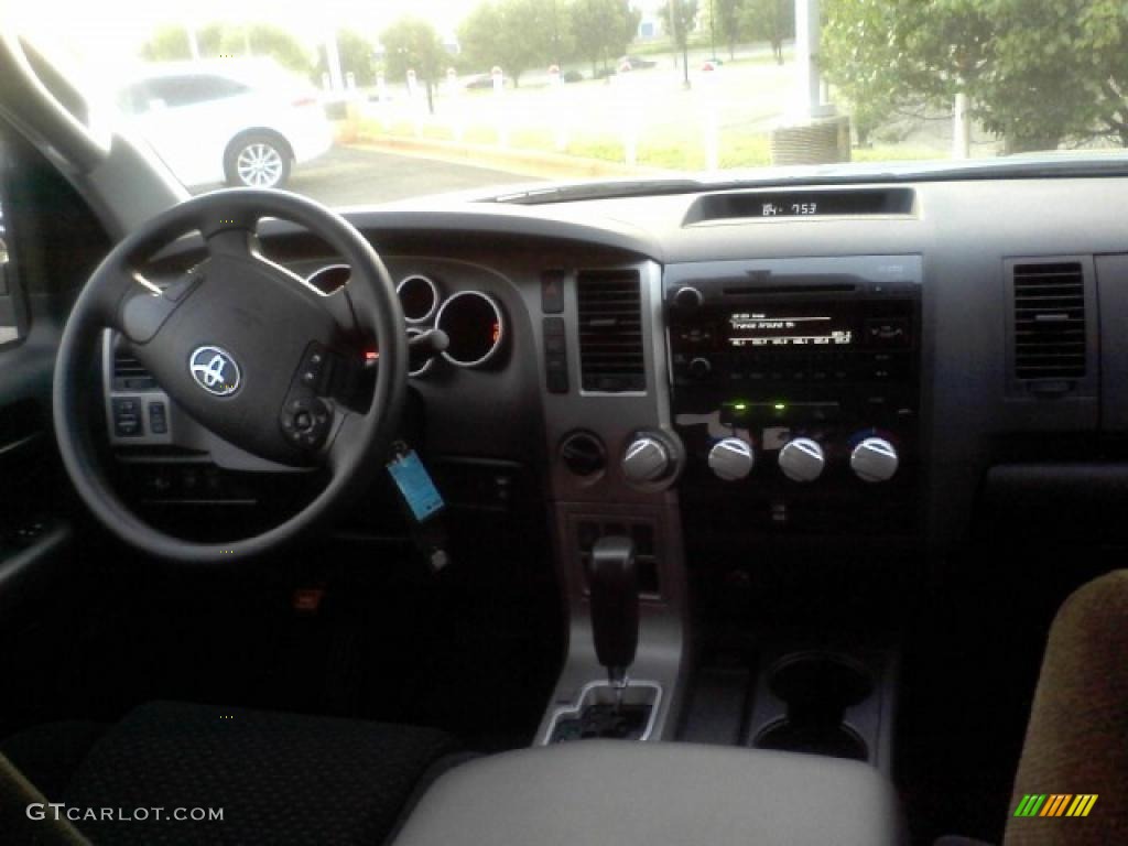 2010 Tundra TRD Double Cab 4x4 - Slate Gray Metallic / Black photo #31