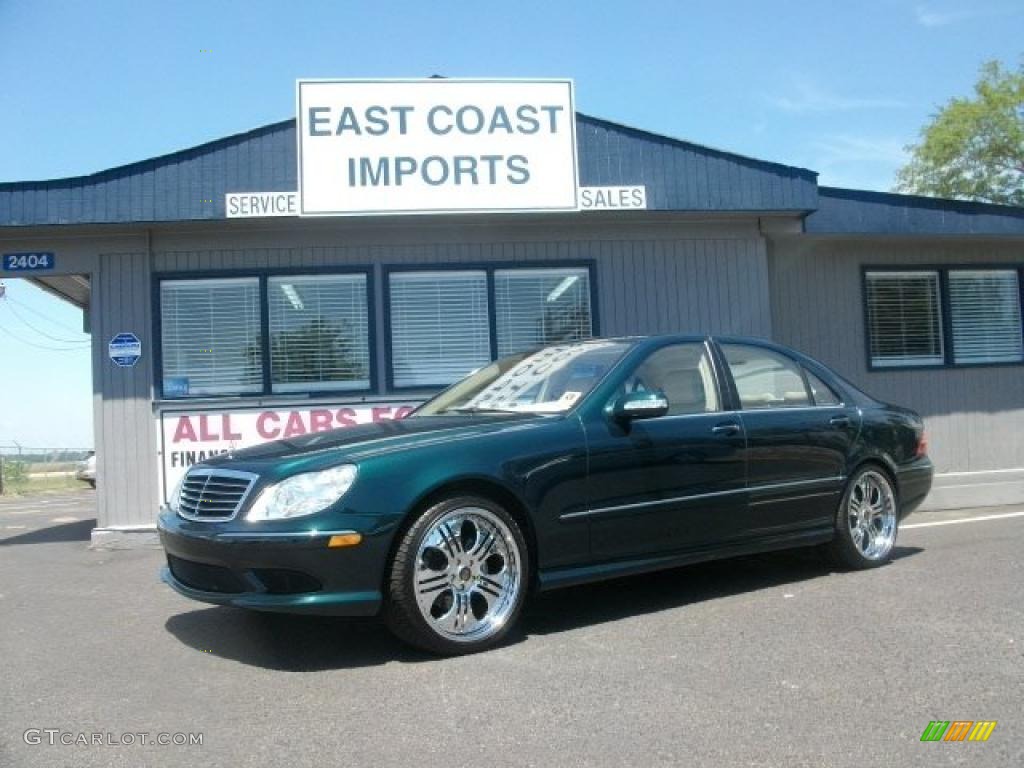 Everest Green Metallic Mercedes-Benz S