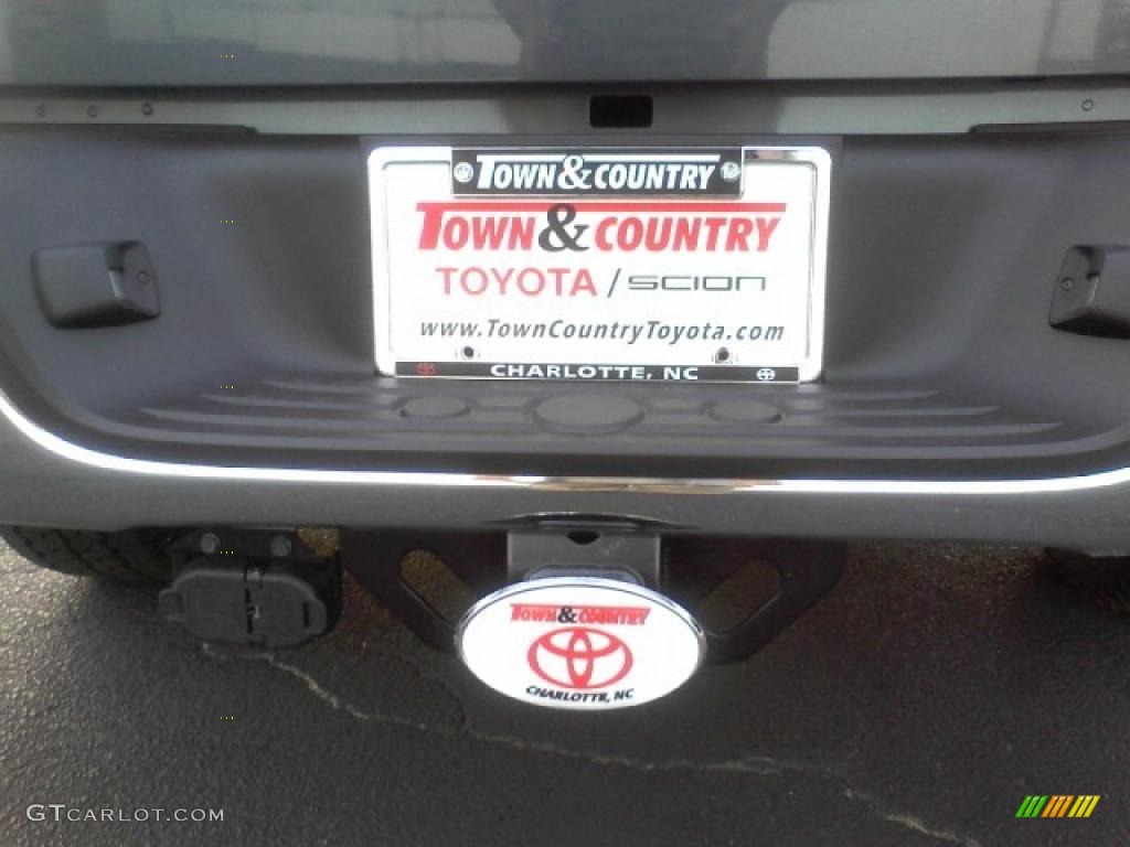 2010 Tundra TRD Double Cab 4x4 - Slate Gray Metallic / Black photo #49