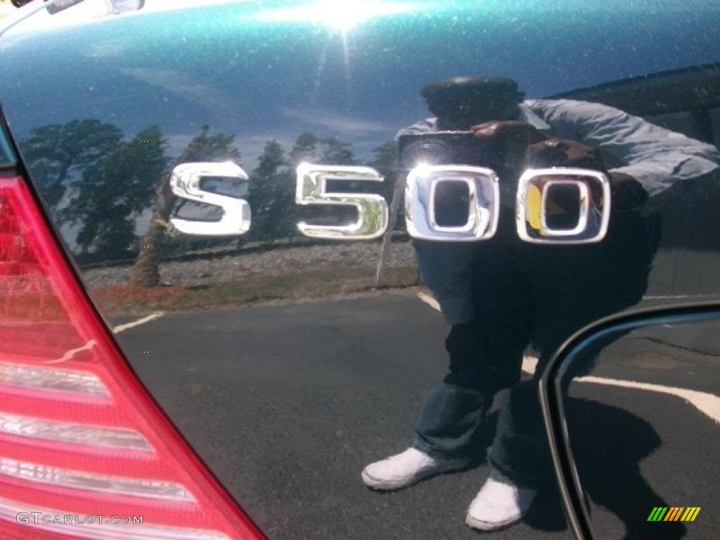2004 S 500 Sedan - Everest Green Metallic / Java photo #38