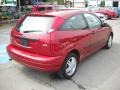 2004 Sangria Red Metallic Ford Focus ZX3 Coupe  photo #3
