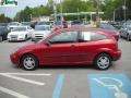 2004 Sangria Red Metallic Ford Focus ZX3 Coupe  photo #6